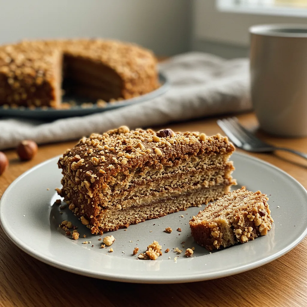 BEST RECIPE for Decadent Egyptian Hazelnut Cake: Ultimate Middle Eastern Dessert Perfection - secondary view